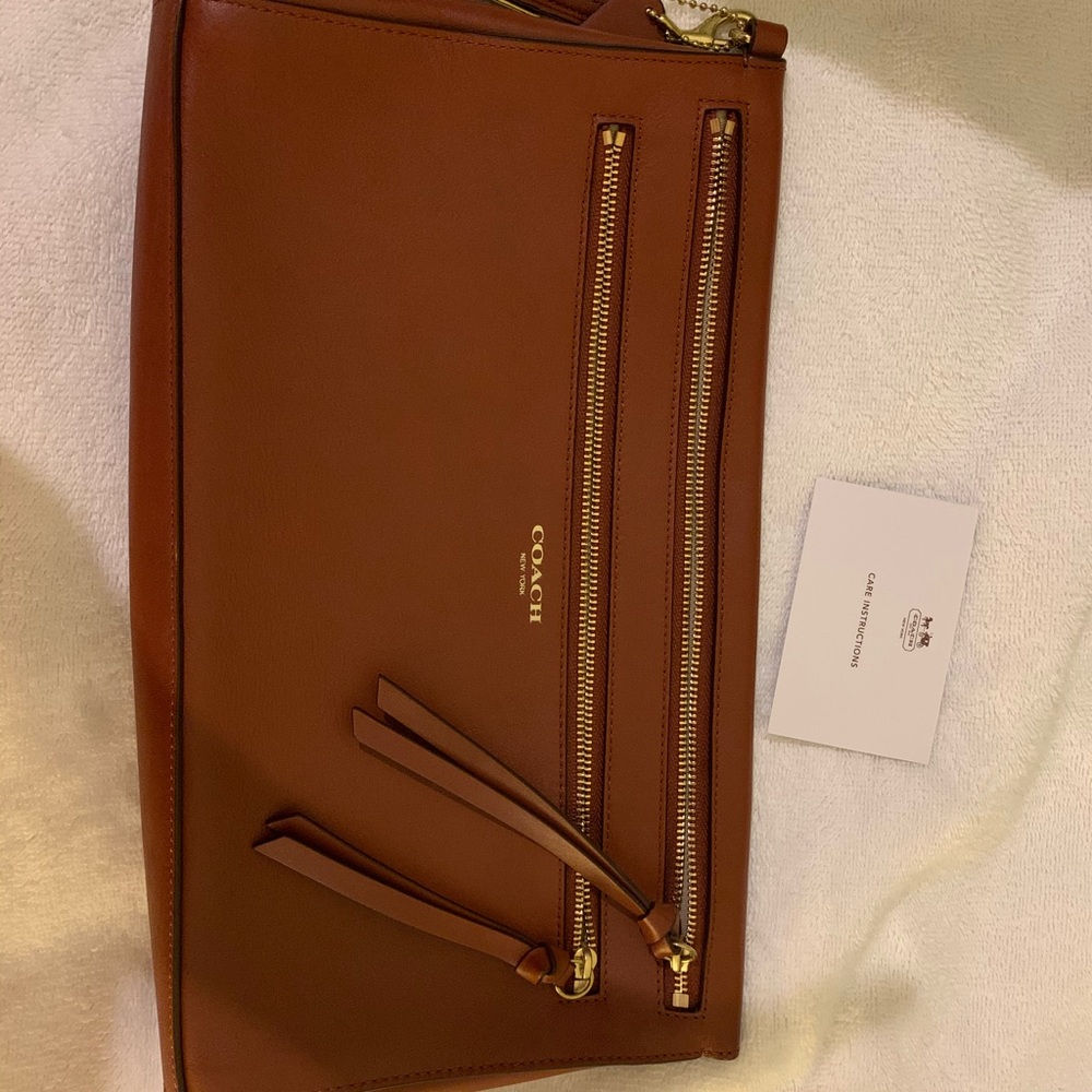 Coach hand pouch